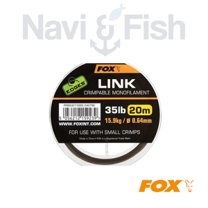 FOX Edges Link trans Khaki 0.64mm/35