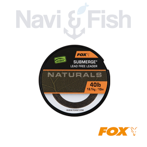 FOX Naturals Submerge Leader x10m 40lb