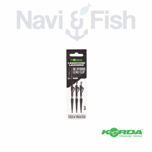 Korda - Kable Leadcore Leader Hybrid Lead Clip QC Swivel 50cm