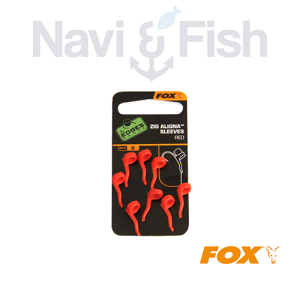 FOX Zig Aligna Sleeves  x 8 Red