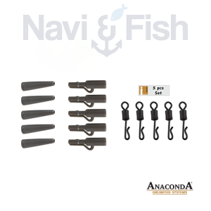 ANACONDA Quick Change Safety Lead Clip Kit Army Green