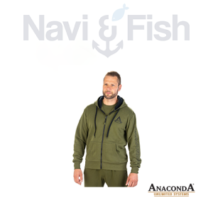 ANACONDA Since 2001 Team Zipper Hoodie