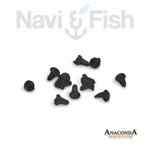 ANACONDA D-Rig-Hook Bell Stops Black