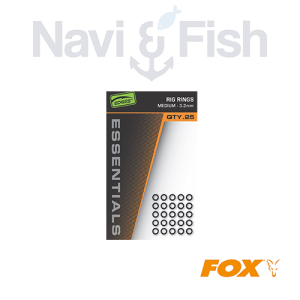 FOX Edges Rig Rings 3.2mm Medium x 25