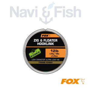 Fox EDGES™ Zig & Floater Hooklink 0,28mm x 100m/ 12lb