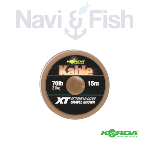 KORDA Kable XT Extreme Leadcore brown 70lb 15m