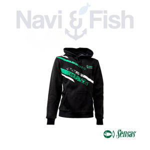 SENSAS STRIPES BLACK HOODY