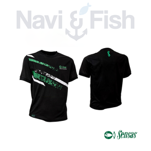 SENSAS STRIPES BLACK T SHIRT