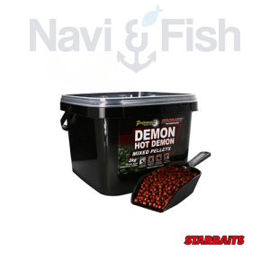 STARBAITS HOT DEMON PELLETS MIXED 2kg
