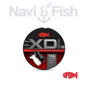 Spomb XD Pro Braid Grey 8+1 0.14mm 16lbs