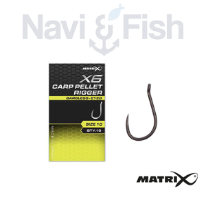 Matrix X6 - Carp Pellet Rigger Hooks
