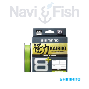 SHIMANO KAIRIKI 8+ (300M) – MANTIS GREEN