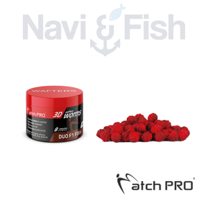 MatchPRO -3D WORMS WAFTERS DUO F1 FISH 8mm 20g