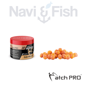 MatchPRO 3D WORMS WAFTERS DUO PELLET 8mm 20g