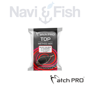 MatchPRO METHODMIX BLACK HALIBUT & HEMP groundbait 700g