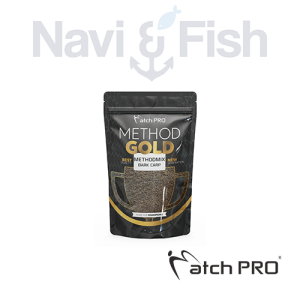 MatchPRO METHODMIX GOLD DARK CARP groundbait 700g