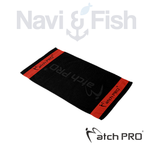 MatchPRO TEAM BLACK&RED TOWEL 80x50cm