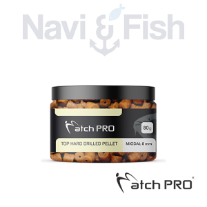 MatchPRO TOP HARD Pellet DRILLED ALMOND 8mm/80g
