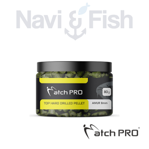 MatchPRO TOP HARD Pellet DRILLED AMUR 80g