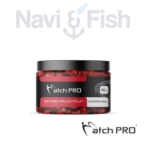 MatchPRO TOP HARD Pellet DRILLED BLOODWORM 80g