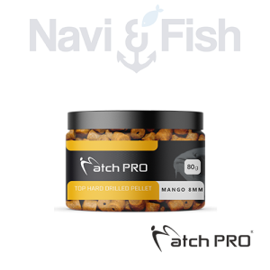 MatchPRO TOP HARD Pellet DRILLED MANGO 80g