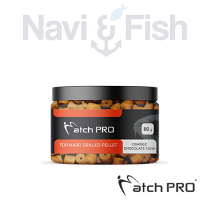MatchPRO TOP HARD Pellet DRILLED ORANGE CHOCOLATE 80g