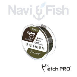 MATCHPRO TEAM 3D INVISIBLE MONOFIL 300M