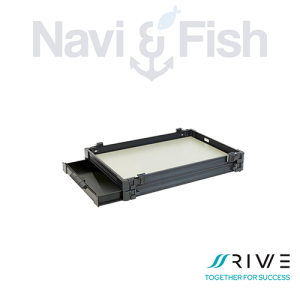RIVE Tray 30 mm + Drawer 30 mm Unit – Black