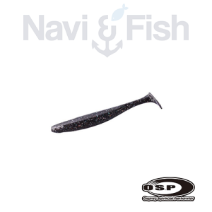 O.S.P DOLIVE SHAD 6" | W038-COSMO BLACK / 4 PCS