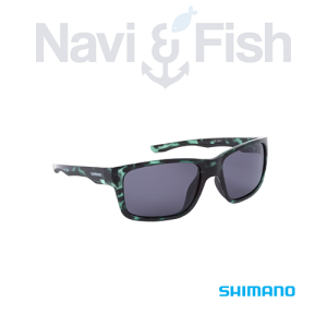 SHIMANO EYEWEAR DARK GREEN TORTOISE SHELL & DARK GREY