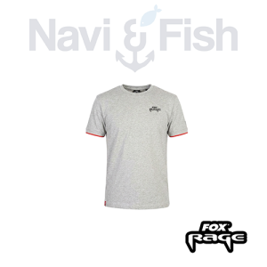 FOX Rage Voyager Tee Light Grey XL