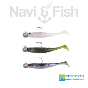 Preston Demonic Power Shads 7.5cm - NATURAL 5gr