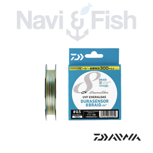 DAIWA Emeraldas Durasensor 8 Braid +Si2 (150m)