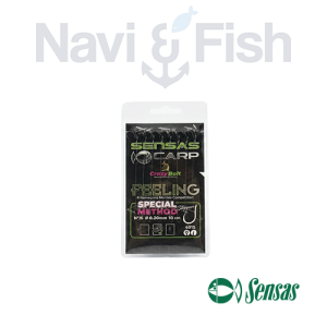 SENSAS Method Spike 4015 Hooks to Nylon
