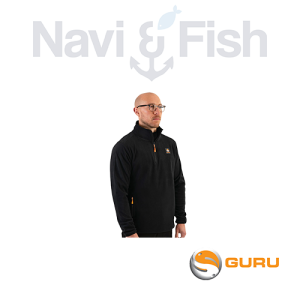 GURU 1/4 Zip Fleece Black