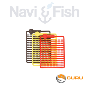 GURU Micro Hair Stops - Red, Brown, Yellow